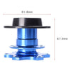 Sparco Momo Blue Steering Wheel Quick Release Hub Adapter