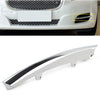 Jaguar XJ Front Lower Left Grille Chrome Molding Trim (2010-2015)