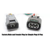 Toyota T100 Tacoma Trailer Wiring Harness Connector Adapter Set (1995-2004)