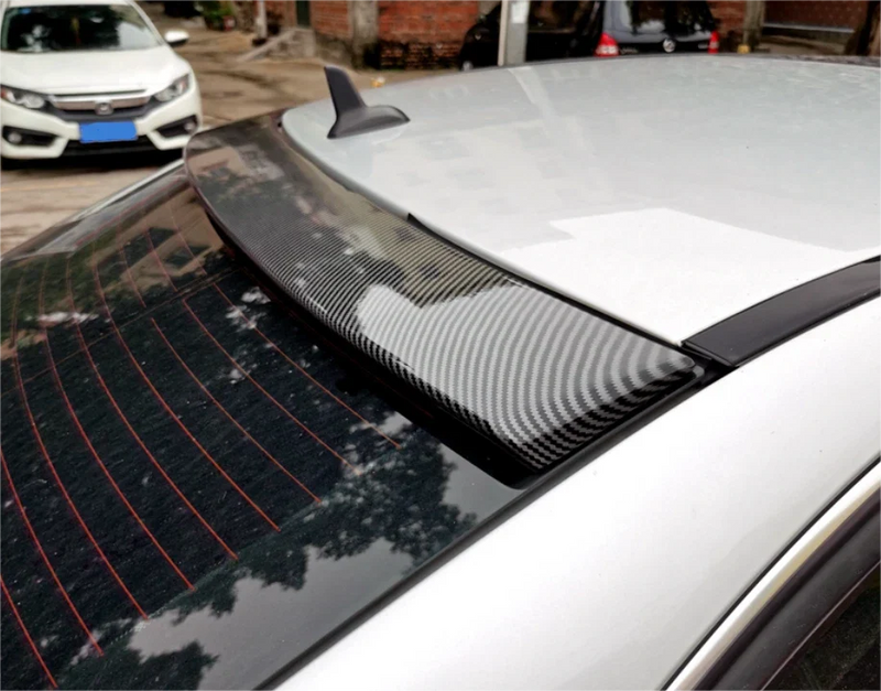 Mercedes C Class W204 Sedan Carbon Fiber Rear Spoiler Wing (2008-2014)