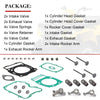 Polaris Scrambler 500 Rocker Arm & Head Valve Gasket Kit (1997–2012)
