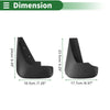 Ford Mondeo 2.5 Mud Flaps Splash Guards (2003-2007)