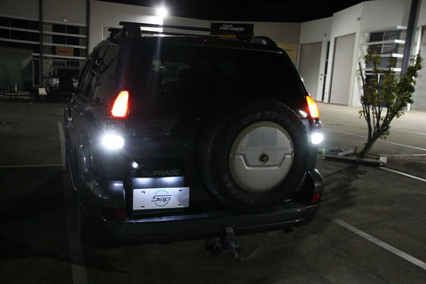Toyota Landcruiser Prado 120 / 150 Series White LED Number Plate Lights