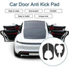 Jeep Renegade (2016) - Black Car Door Anti Kick Pad Sticker Protector