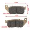 HARLEY DAVIDSON XL 883 R Sportster, XL 1200 C Front Brake Pads (05-13)