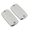 Honda Valkyrie Goldwing GL1500 2 x Front Brake Reservoir Fluid Cover Caps