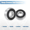 Equipment 12mmx32mmx10mm Deep Groove Ball Bearing 5pcs Sealed Chrome Bearings