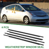 Toyota Prius 4 x Weatherstrip Window Seal (2004–2009)