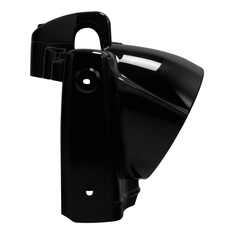 Harley Touring Road King Black 7" Round Headlight Nacelle Cover (2014-2025)