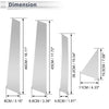 Mazda CX-7 (2013-2014) Silver Tone 8 Pcs Door Pillar Window Trim