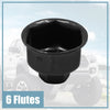 Audi A6L A8L, BMW X5 36mm 6 Flutes Oil Filter Cap Wrench Socket Tool