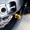 Kawasaki Ninja 250 300 400 650 Gold Swingarm Spools (2013-2023)