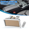 Mercedes-Benz - Plastic Beige Silver Tone () Armrest Latch Lid