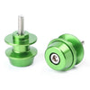 Suzuki GSXR750 GSXR600 (1992-2019) - Green 6mm Swingarm Spools
