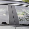 Hyundai Tucson Carbon Fiber Door Window Pillar Post Cover Sticker (2022–2024)