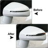 Carbon Black Universal Side Mirror Anti-Collision Protector Trim