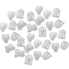 Honda Civic, Odyssey, Pilot 50 Pcs White Trim Fastener Clips (2001-2023)