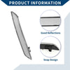BMW X6 Front Left Bumper Reflector (2008-2014)
