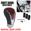 Toyota Lexus Leather Walnut Wood Gear Shift Knob