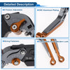 Suzuki GSXR150 (2017-2020) Orange Adjustable Brake Clutch Levers