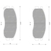 Mitsubishi Lancer Front Disc Brake Pad Set (1990-1996)