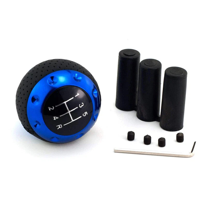 Various Models Leather Round Ball Shape Universal Car Gear Shift Knob
