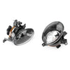 VW Golf Jetta MK6 Tiguan 2 x Convex Front Bumper Fog Lights (2010-2014)