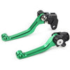 Suzuki RM125 RM250 RM85 CNC Green Pivot Brake Clutch Levers