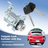 Toyota Yaris Trunk Door Lock Cylinder with Keys (2007–2011)