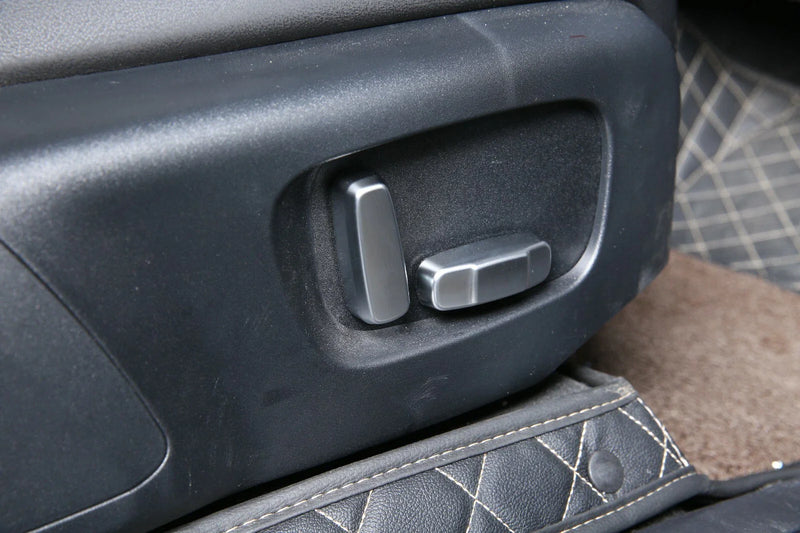 Land Rover Range Rover Velar (2018-2023) 4 x pcs Matte Seat Adjust Button Cover Trim