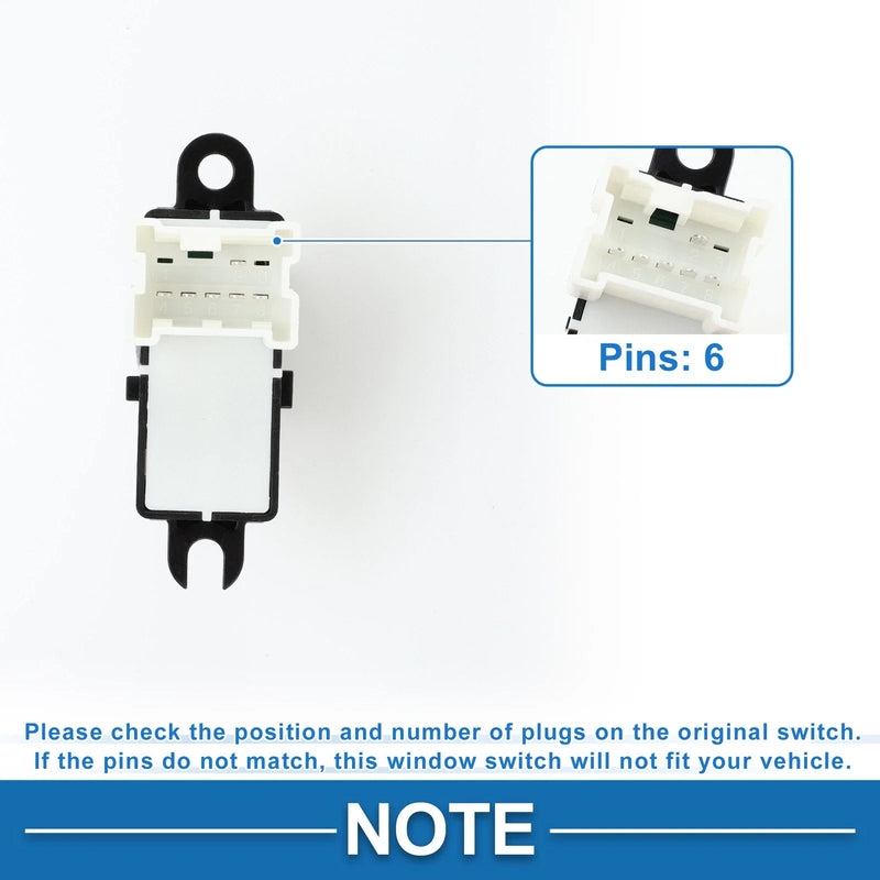 Subaru Impreza Legacy Outback Rear Power Window Switch (2008-2014)