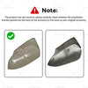 Toyota Corolla Silver Right Mirror Cover Cap (2012-2018)