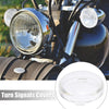 Harley-Davidson XL883 2pcs Plastic Motorcycle Clear Turn Signal Light Cover