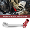 Honda CRF150F (2003-2017) Silver Tone Red Shifter Lever