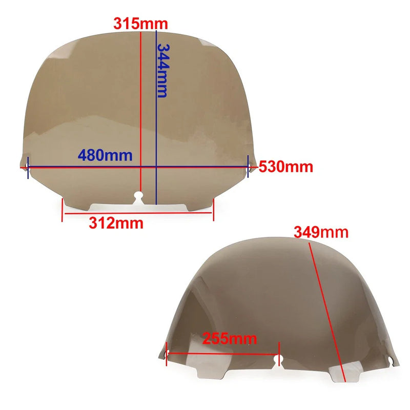 Harley Electra Glide Ultra Classic FLHX FLHTCUTG Windshield (1996-2013)