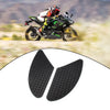 Motorcycle Gas Tank Traction Pad Set / Black / Gas Tank Traction Pad Set
