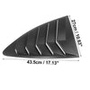 Toyota 86 (2013-2021) Matte Black Auto Rear Side Window Louvers Covers