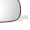 Toyota Prius Right Side Heated White Mirror Glass (2009-2016)