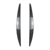 Skoda Octavia 2 x Carbon Look Front Headlight Eyelid Trim (2015-2017)
