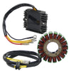 Suzuki GS450E GS400X GS550L GS250T GS650G GS500E Stator Regulator Rectifier (1978-1986)