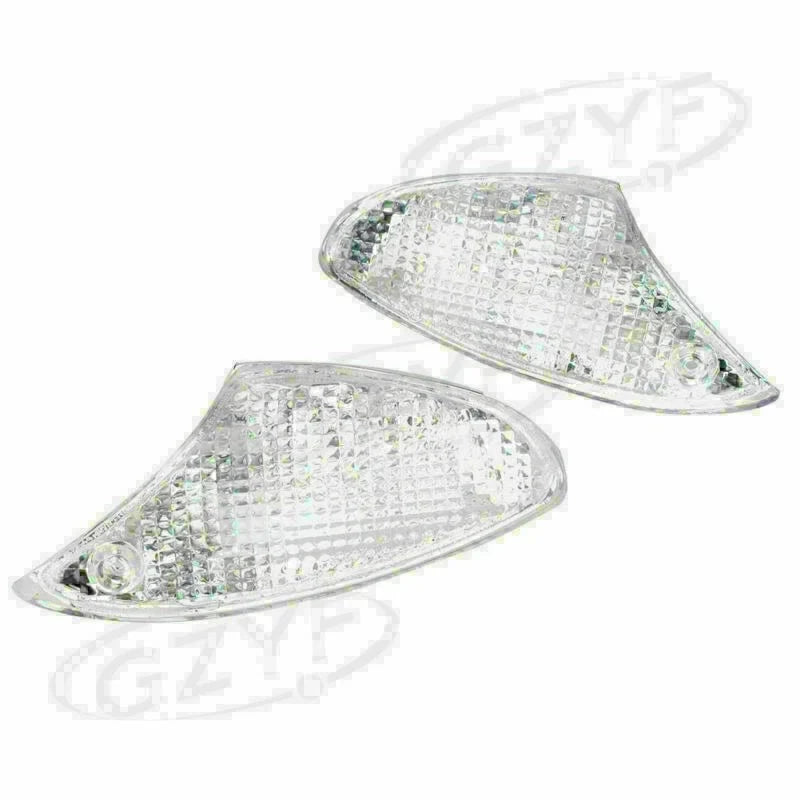 BMW K1200S K1300S Clear Lens Front Turn Signal Indicators (2004-2016)