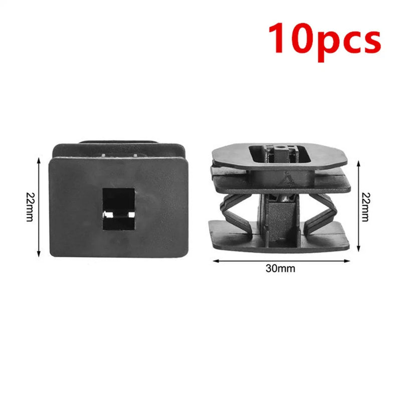 Ford Lincoln MKZ 10 x Black Panel Moulding Clips (2013-2020)