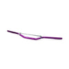 Motorcycle 7/8'' 22mm Dia Aluminum Front Handlebar Purple