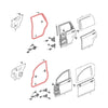 Honda Fit Jazz GD1-GD4 2004-2006 Front Rear Door Weatherstrip