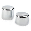 Harley Softail Deuce FXSTD Springer Chrome Rear Axle Nut Covers