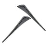 Carbon Fiber Style Car Side Fender Vent Air Wing Cover Trim