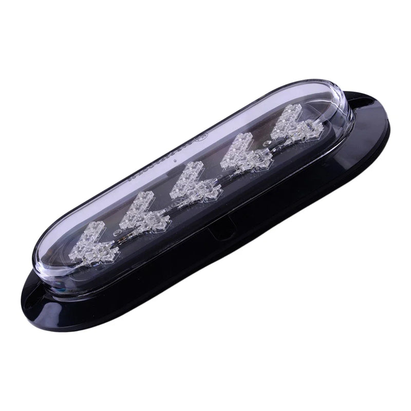 Trailer Truck Amber Oval LED Indicator Turn Signal Lights
