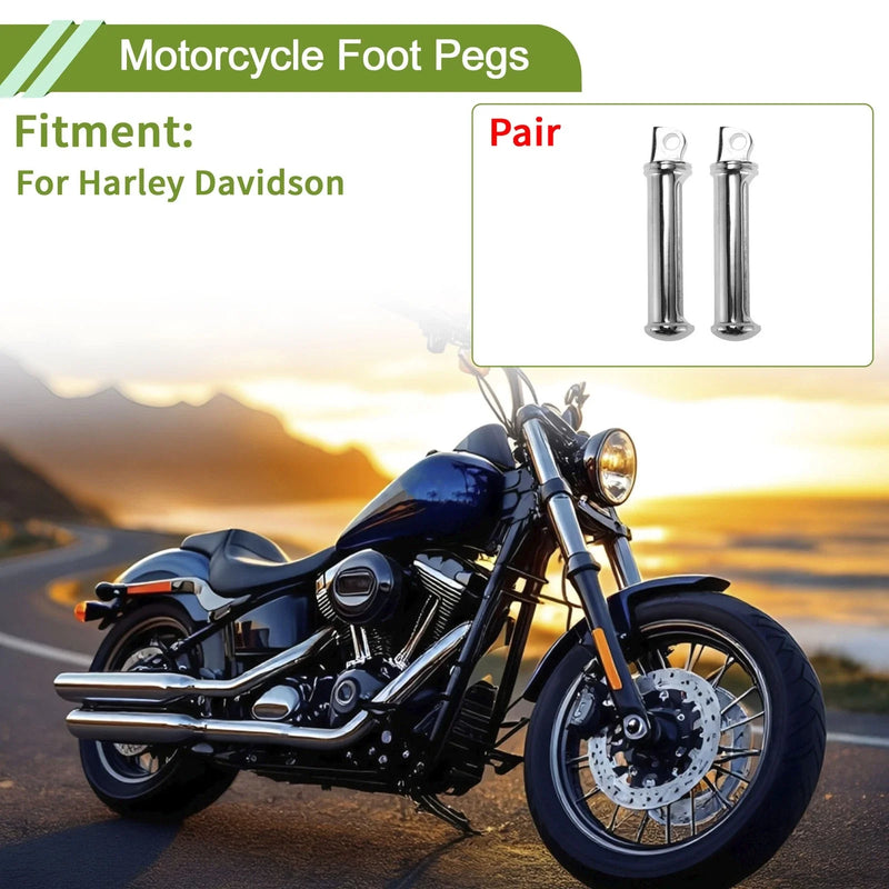 Harley-Davidson Foot Pegs Metal Plating 1 Pair