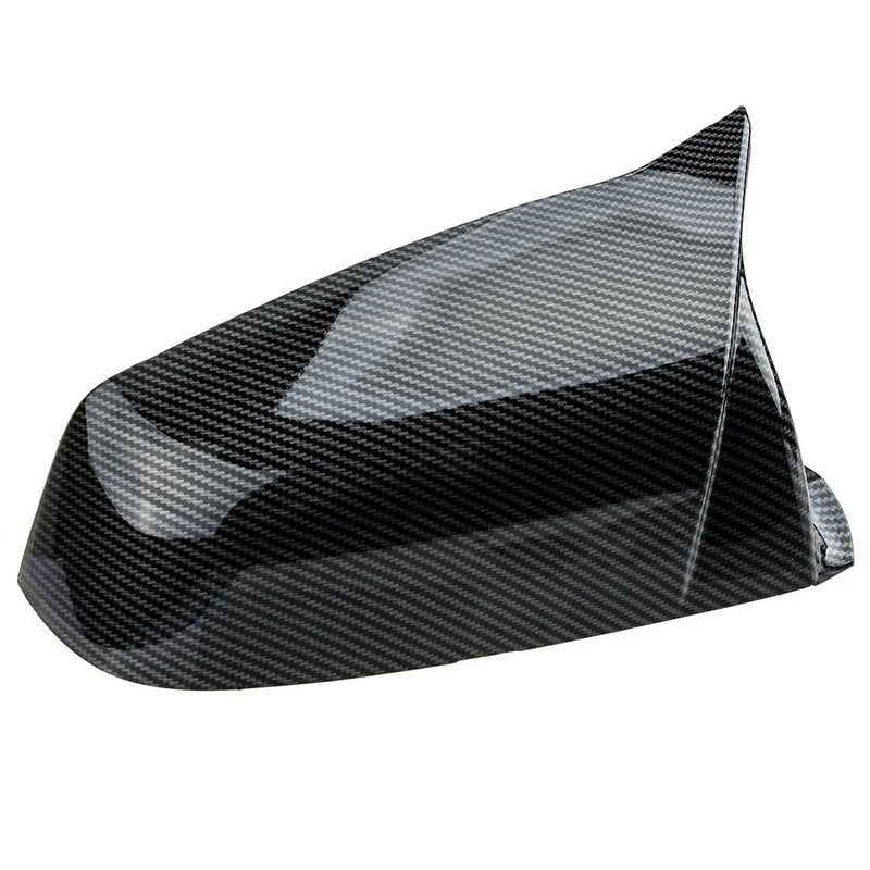 BMW E60 E61 F10 F11 F01 Carbon Fiber Style Side View Mirror Covers