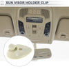 Chrysler Sebring & Dodge Avenger (2007-2010) Beige Sun Visor Holder Clip